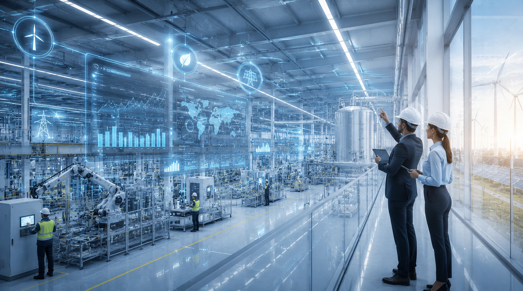 ISO 50001 energy management systems for industrial and manufacturing organizations